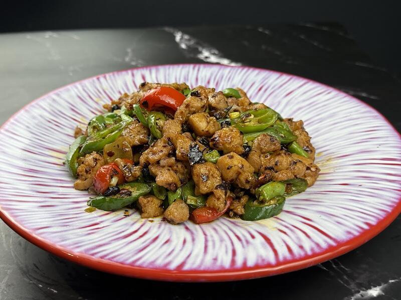 Three Peppers Chicken