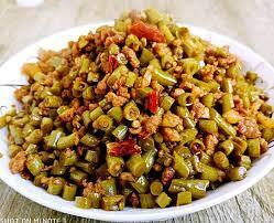 Minced Pork with Pickled Green Beans (spicy)
