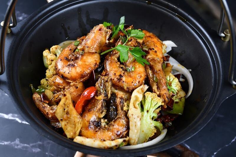Spicy Dry Pot Shrimp (spicy)