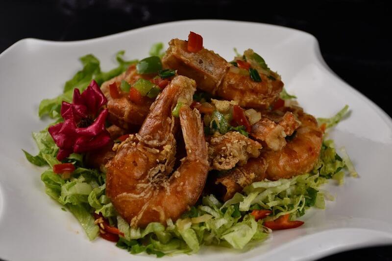 Salt Pepper Prawns